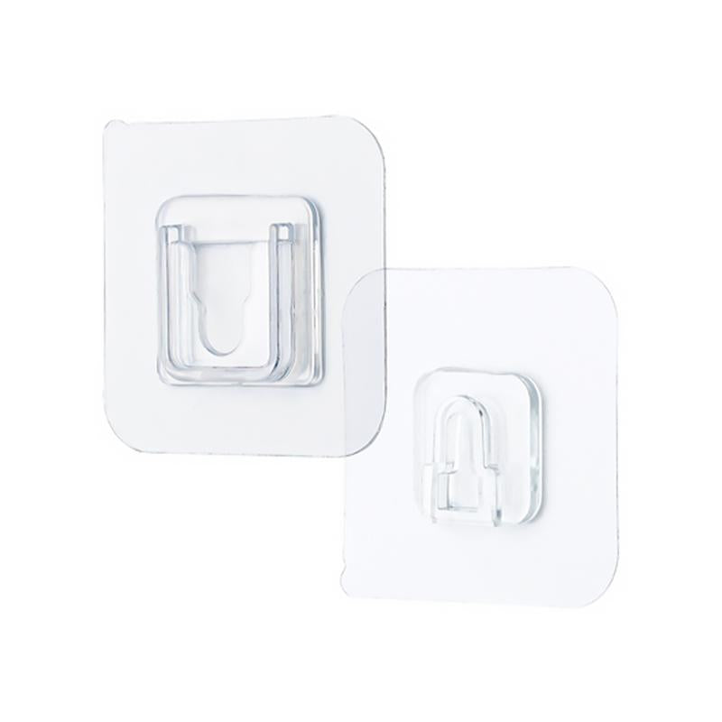 StickEase™ | Double-sided adhesive wall hooks (5/10/20 sets)