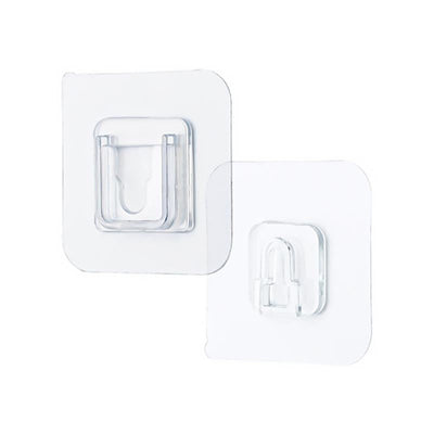 StickEase™ | Double-sided adhesive wall hooks (5/10/20 sets)