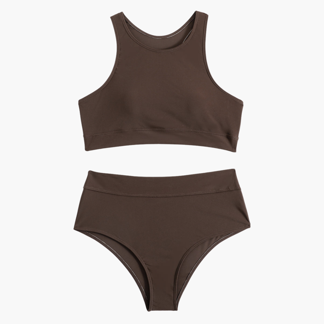 Sport-Bikini - Damen Bustier-Set für Schwimmen & Training