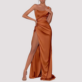 Eloise - Elegantes Maxikleid mit Tube-Top für Damen in Braun