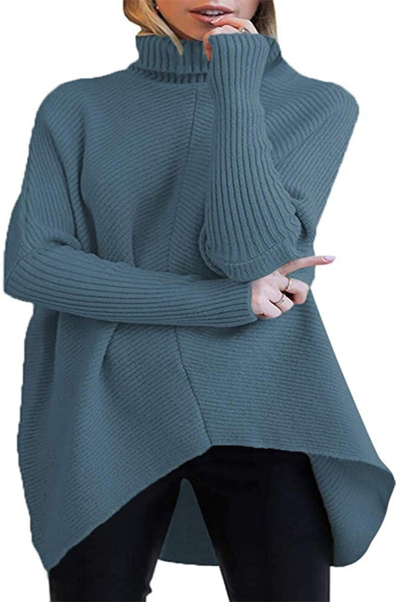 Oversize-Strickpullover | Asymmetrischer Schnitt | Müheloser Stil