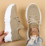 Stilvolle Orthopädische Damensneaker - Elena in Beige