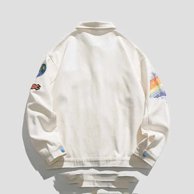 Oscar - Herrenjacke mit Graffiti-Buchstabendruck