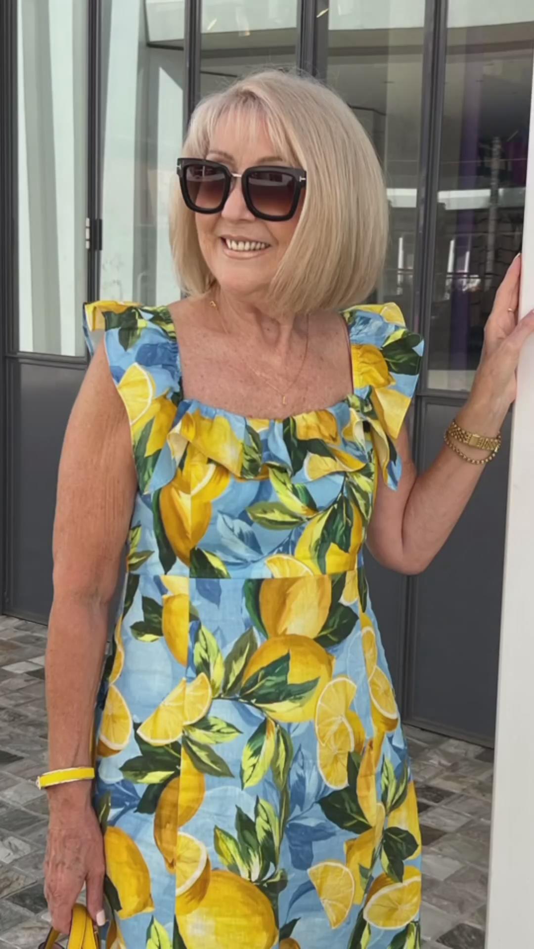 Fischer & Wagner | Limone – Sommerkleid mit Zitronenprint