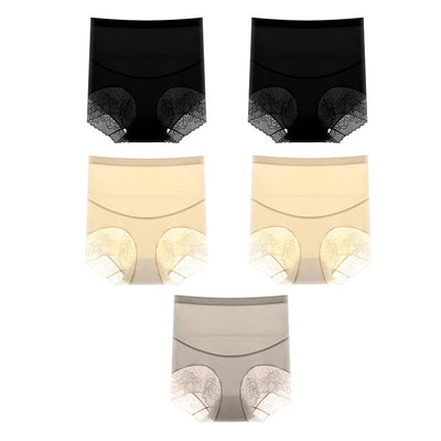 Heißer Stil Seidiges Höschen mit hoher Taille | 50% RABATT