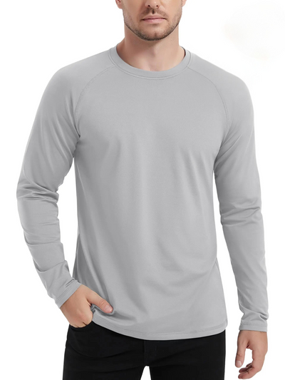Teraxo | Atmungsaktives Langarmshirt für Herren Winter