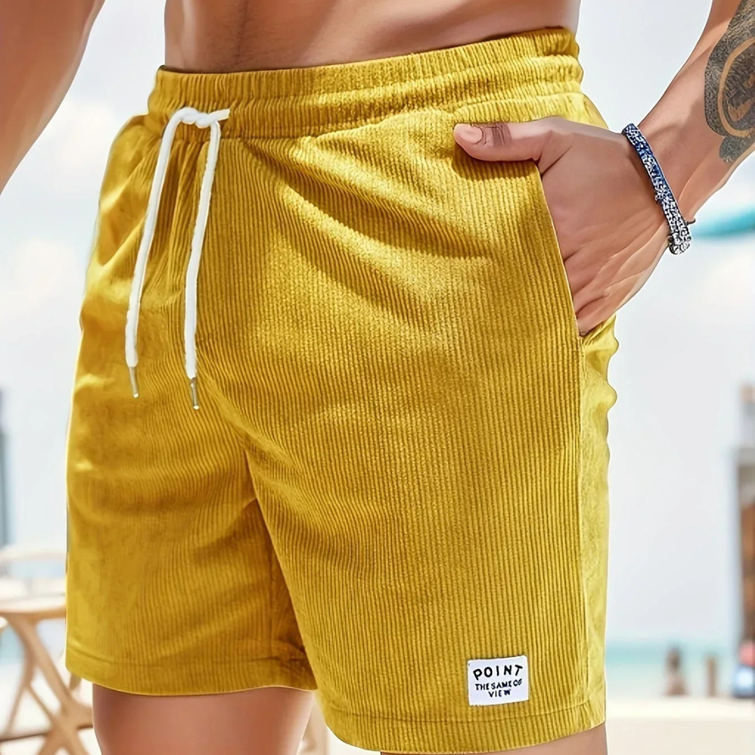 Zachary | Herren Shorts aus Cord mit leichtem Stretch und zeitloser Ästhetik