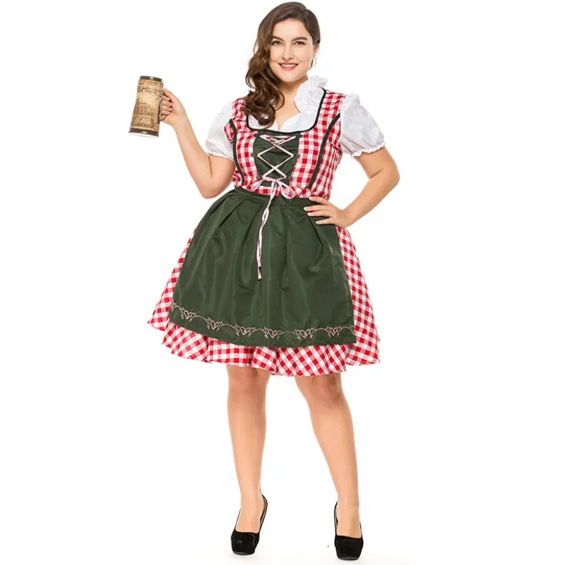 Übergrößen Oktoberfest Dirndl