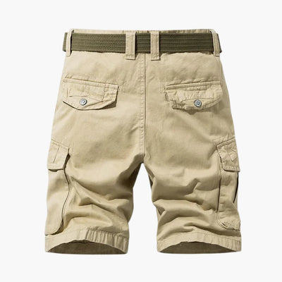 Herren Cargoshorts mit Taschen und Gürtel für den Sommer