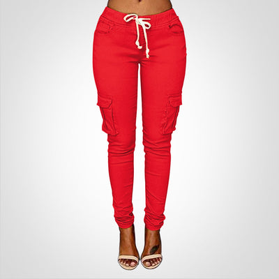 Lottie -  Angepasste Cargohose mit Kordelzug