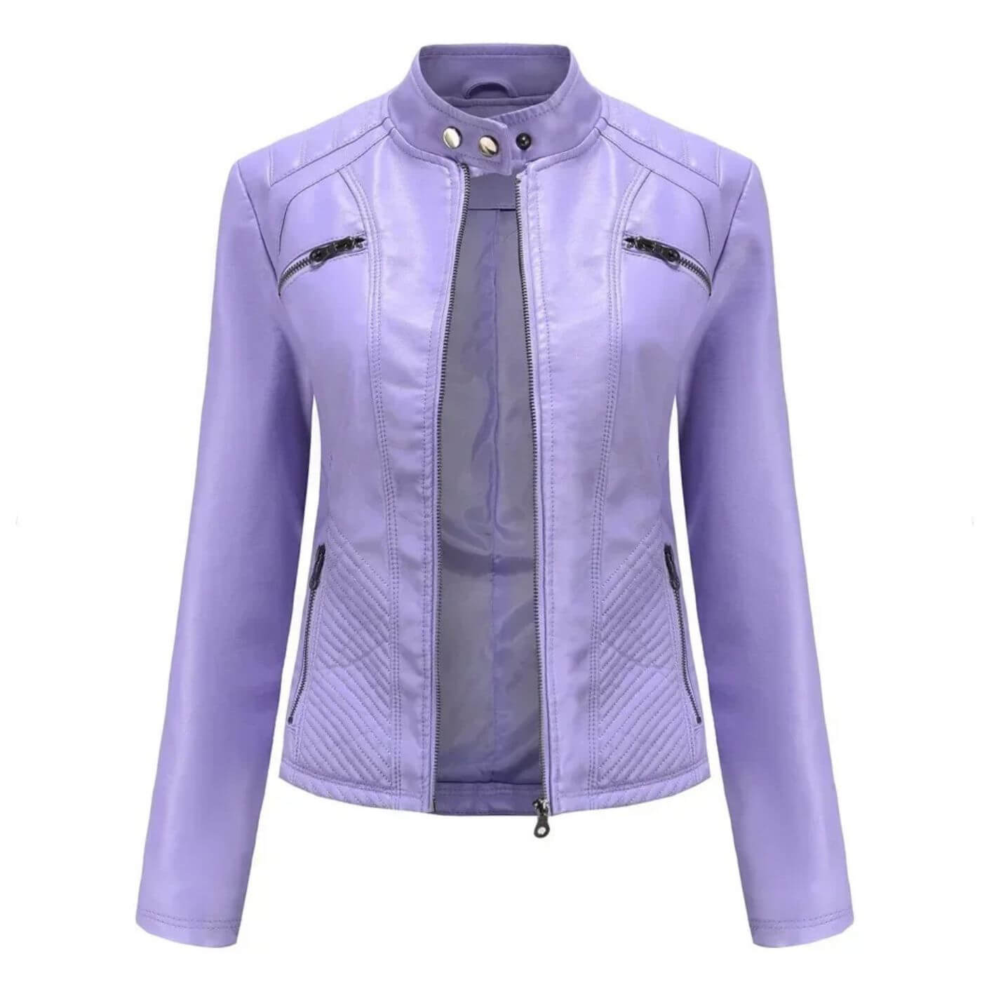 Angela™ - Hochwertige Lederjacke mit stilvollem Design