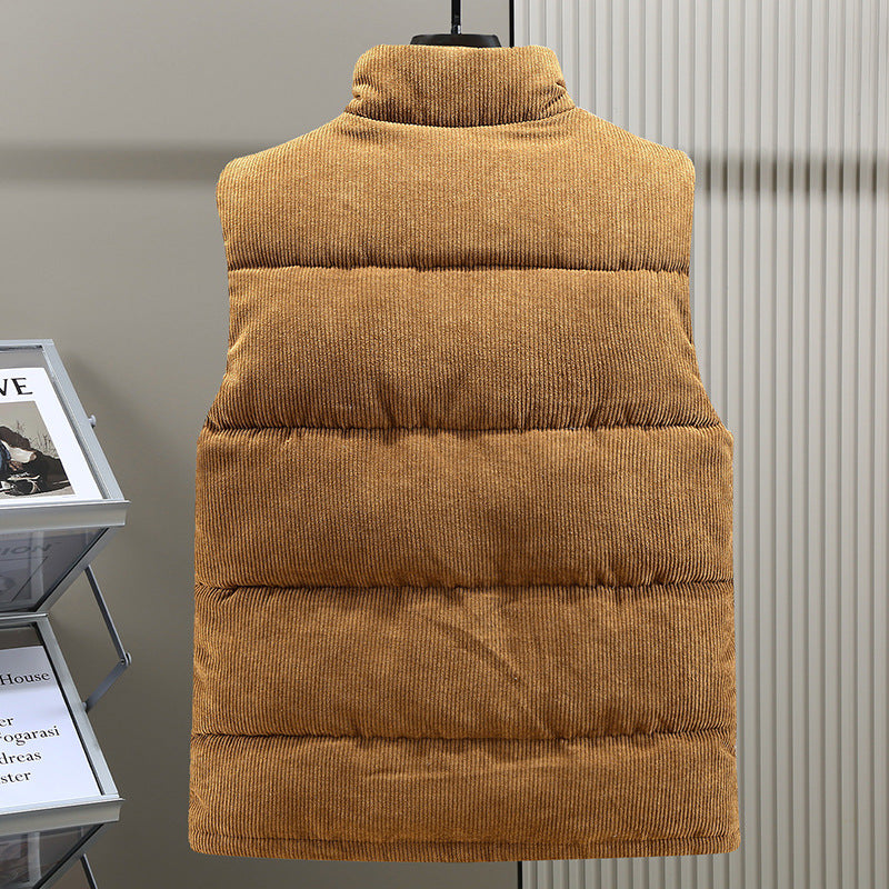 Ärmellose Winterweste mit zeitlosem Design