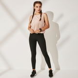 Ärmelloses Sportshirt Mit Rückenausschnitt - MoveBreeze in Rosa