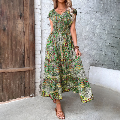 Wilma - Stilvolles Boho-Kleid