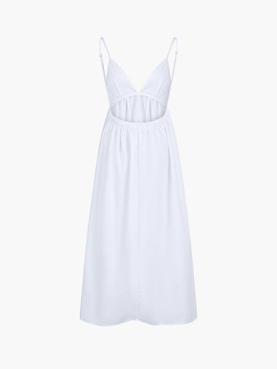 Rückenfreies Maxikleid | Spaghettiträger & Luftiges Design | Sommerlich & Elegant