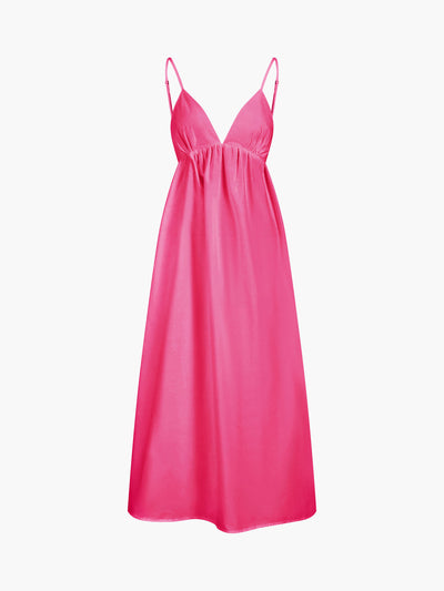 Rückenfreies Maxikleid | Spaghettiträger & Luftiges Design | Sommerlich & Elegant