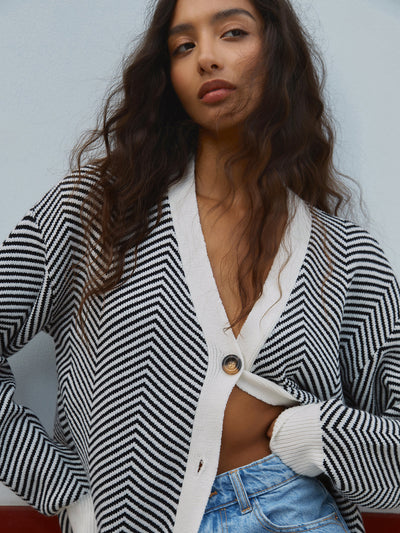 Strick-Cardigan | Oversized-Look | Stilvoll & Gemütlich