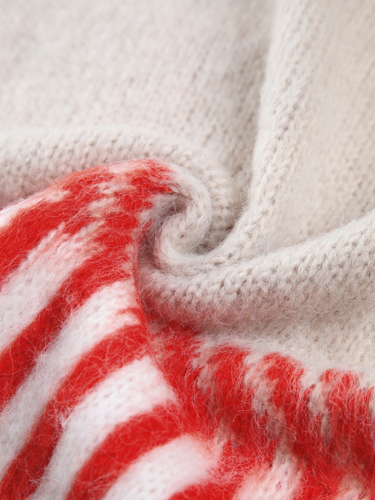 Boho Strick-Cardigan | Oversize-Schnitt & Ethno-Muster | Lässig & Trendy