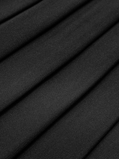 Ärmelloses Blazer-Kleid | Plissee-Design | Klassische Eleganz