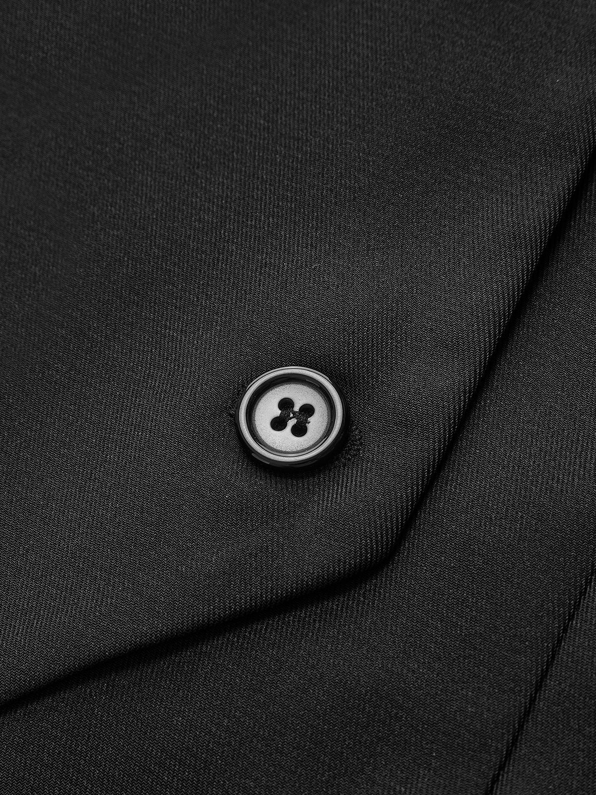 Ärmelloses Blazer-Kleid | Plissee-Design | Klassische Eleganz