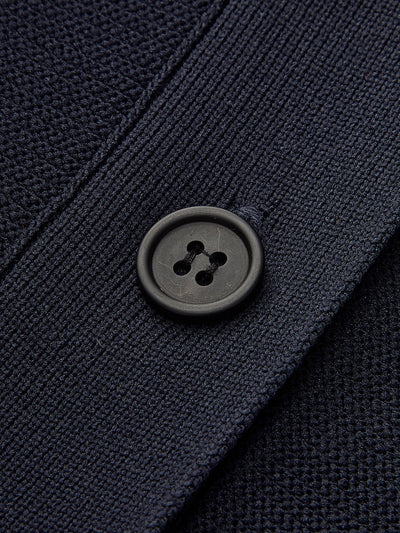 Figurbetonter Strick-Cardigan | Taillierter Schnitt & Schößchendetail | Elegant & Zeitlos