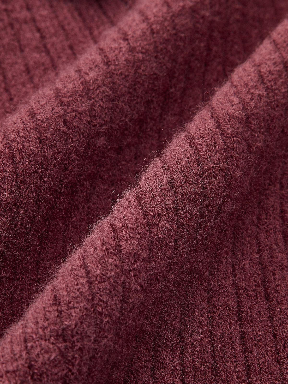 Geripptes Wickelkleid | V-Ausschnitt & Figurbetonter Schnitt | Elegant & Feminin