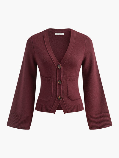 Strick-Cardigan | Taillierter Schnitt | Klassische Eleganz
