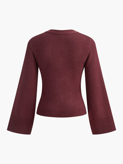 Strick-Cardigan | Taillierter Schnitt | Klassische Eleganz