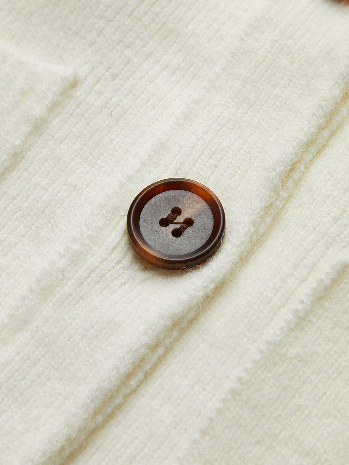 Strick-Cardigan | Taillierter Schnitt | Klassische Eleganz