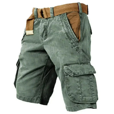 Roland | Herren Cargo Shorts aus Baumwolle mit Praktischen Cargotaschen