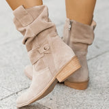Drune | Elegante Stiefel für Damen in Khaki