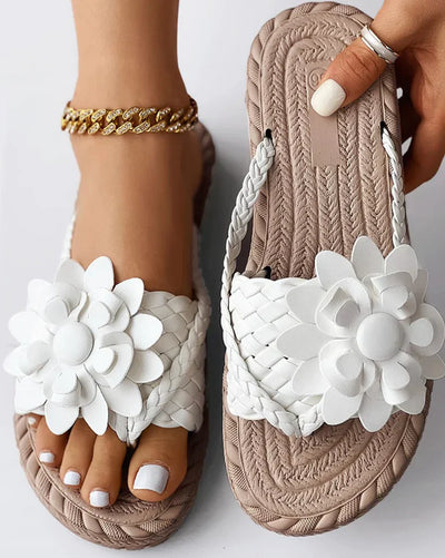 Luna - Gewebte Slipper, Komfortabel & Stylisch