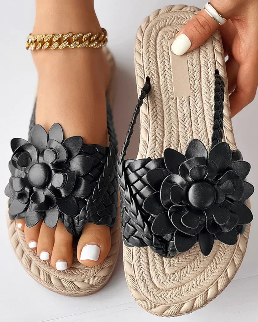 Luna - Gewebte Slipper, Komfortabel & Stylisch