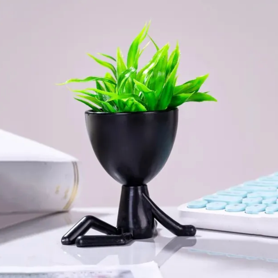 Growvana - Kreative Pflanze Kopf Skulptur