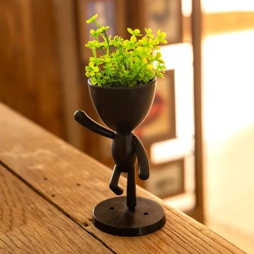 Growvana - Kreative Pflanze Kopf Skulptur