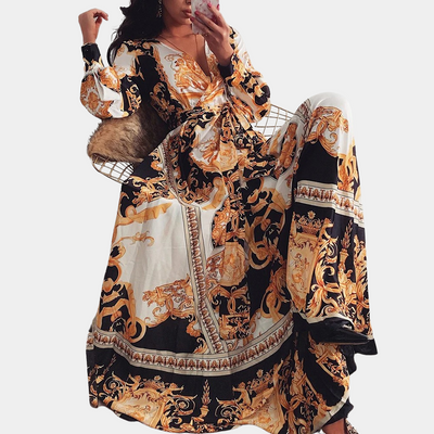 Ayo - Klassisches langes Damenkleid