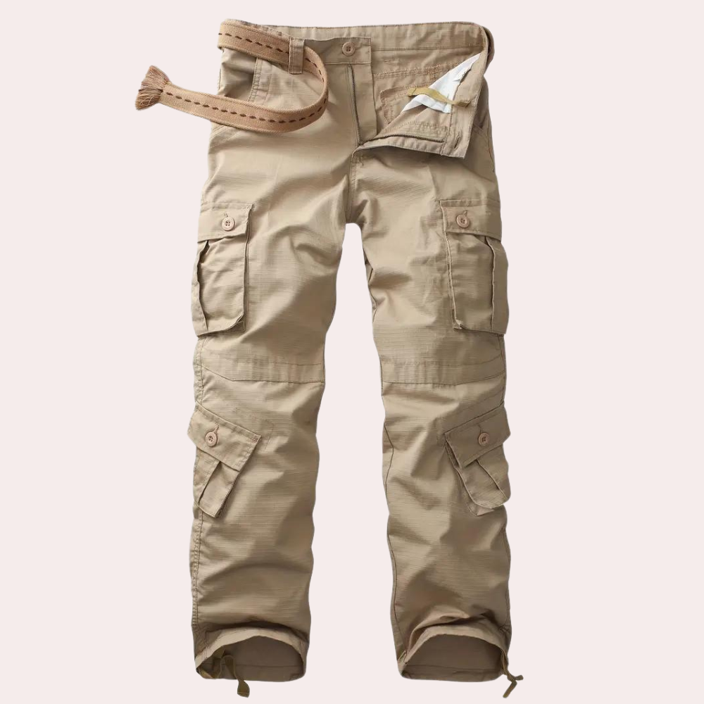 Cargohose mit Gürtel | Funktionell und Robust | Outdoor-Design