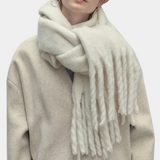 Stilvoller und Weicher Damenschal - Elise in Beige