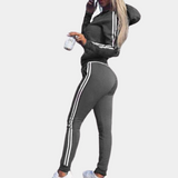 Trendy Damen Jogginganzug - Mila in Grau