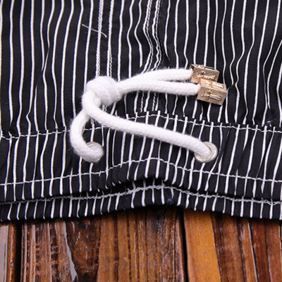 Mart | Badeshorts Herren Gestreift mit Kordelzug für Sommer und Strand