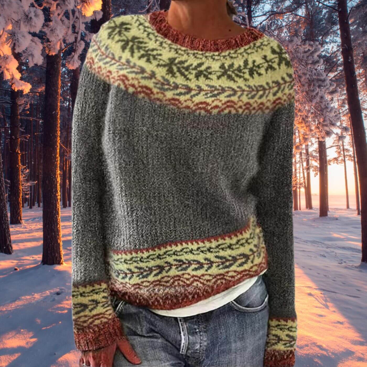 Carla™ - Modischer Strickpullover