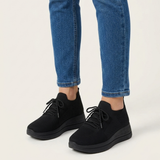 Carol | Moderne Damen-Sneaker mit weichem Laufgefühl in Schwarz