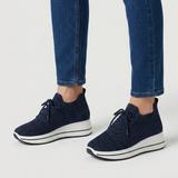 Carol | Moderne Damen-Sneaker mit weichem Laufgefühl in Blau