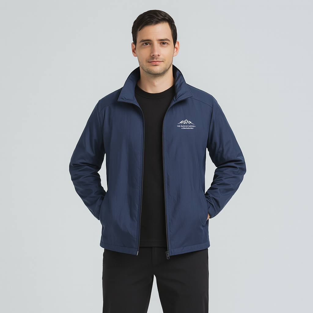 Ethan Herrenjacke – Leichter Freizeitmantel mit Reißverschluss