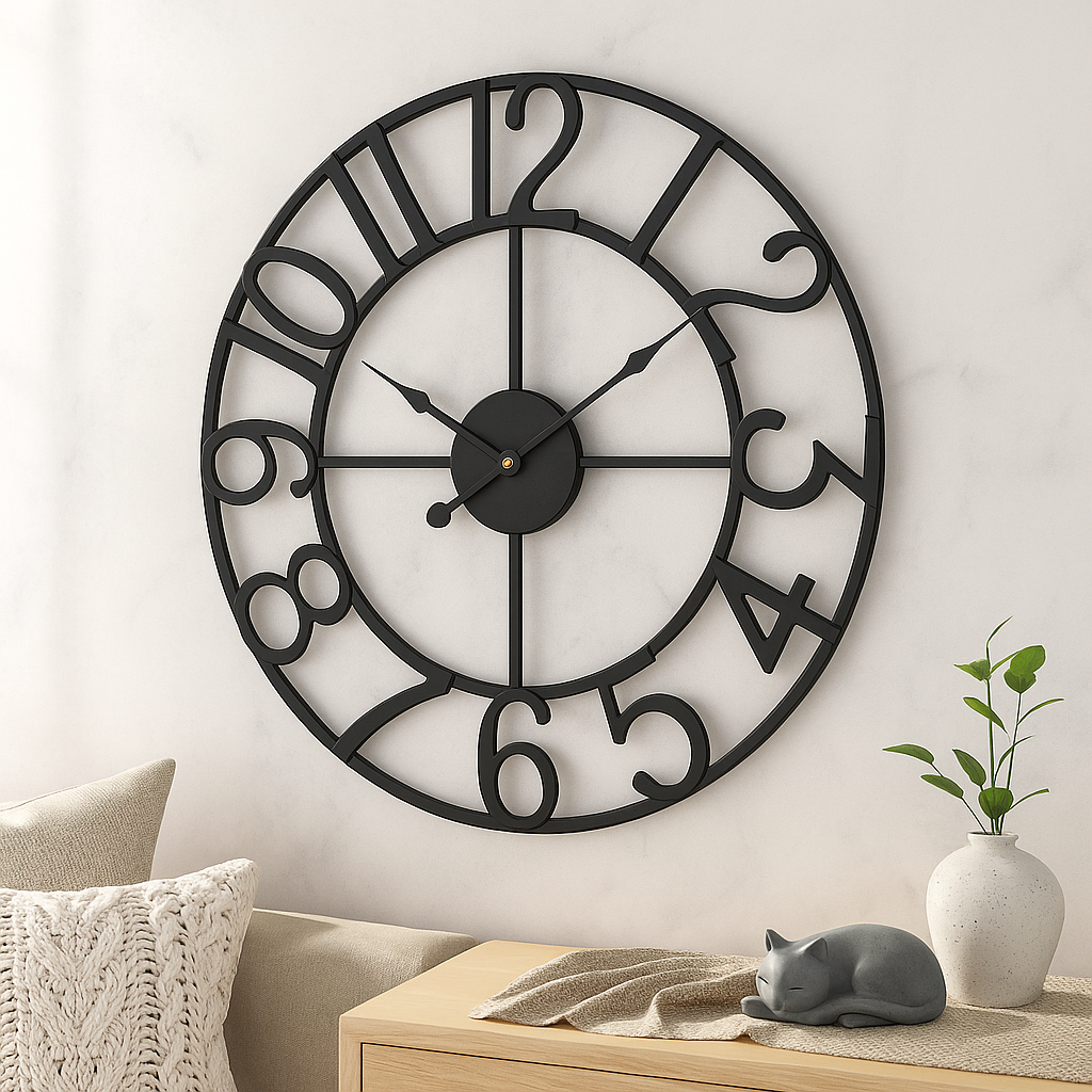 TimeVista – Stilvoller Retro-Digital-Wecker mit großem, gut ablesbarem Display