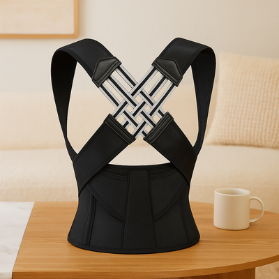 PostureEase – Verstellbares Haltungskorrektur-Band für Rücken- und Nackenstütze