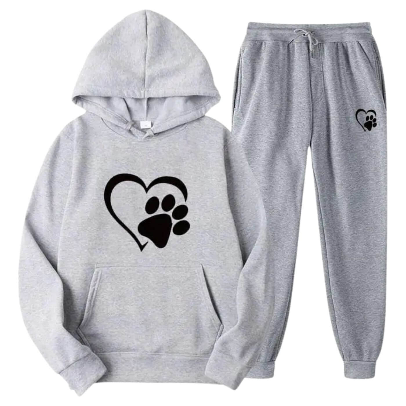 ComfyPaw Set™ – Gemütlicher Hoodie & Hose für kalte Tage!