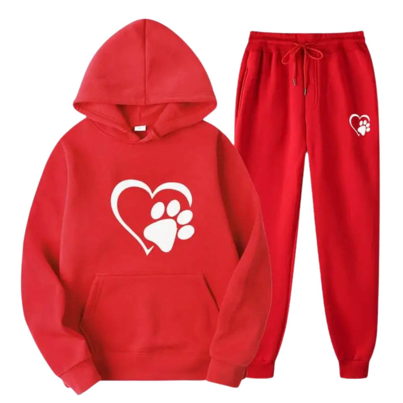 ComfyPaw Set™ – Gemütlicher Hoodie & Hose für kalte Tage!
