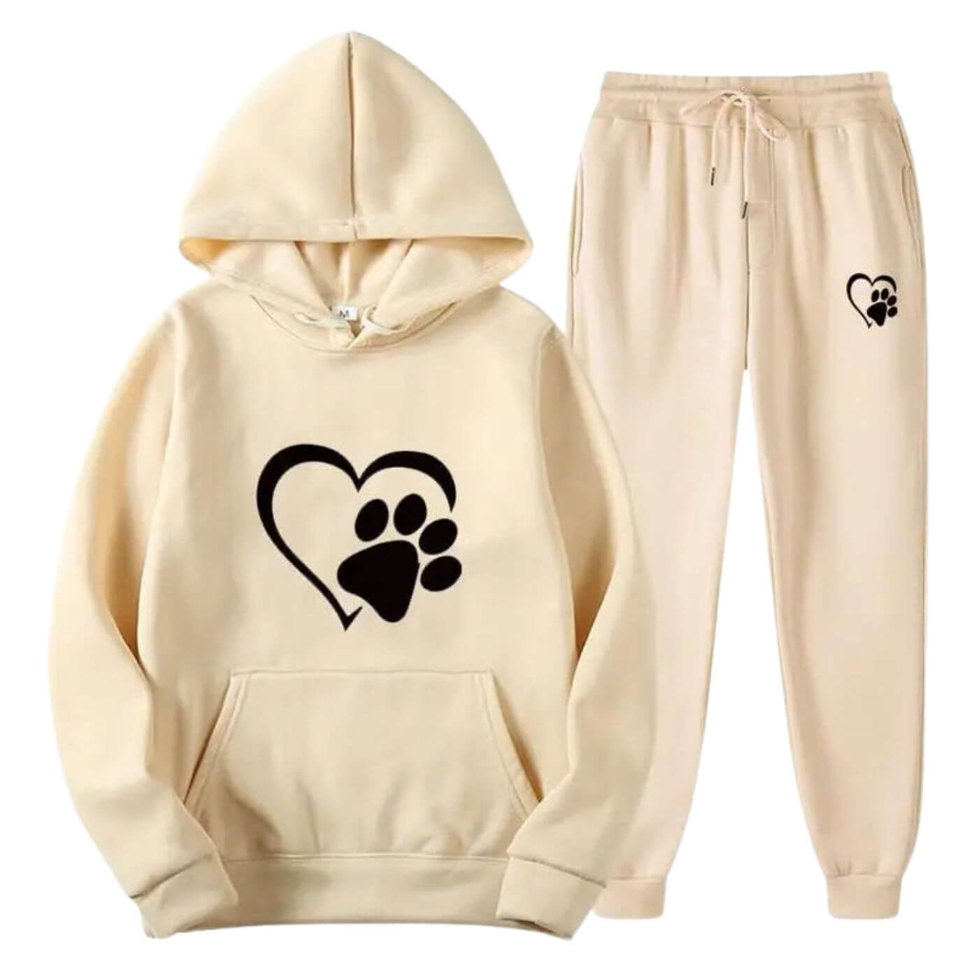 ComfyPaw Set™ – Gemütlicher Hoodie & Hose für kalte Tage!