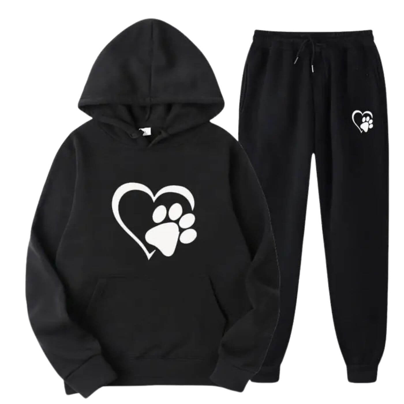 ComfyPaw Set™ – Gemütlicher Hoodie & Hose für kalte Tage!